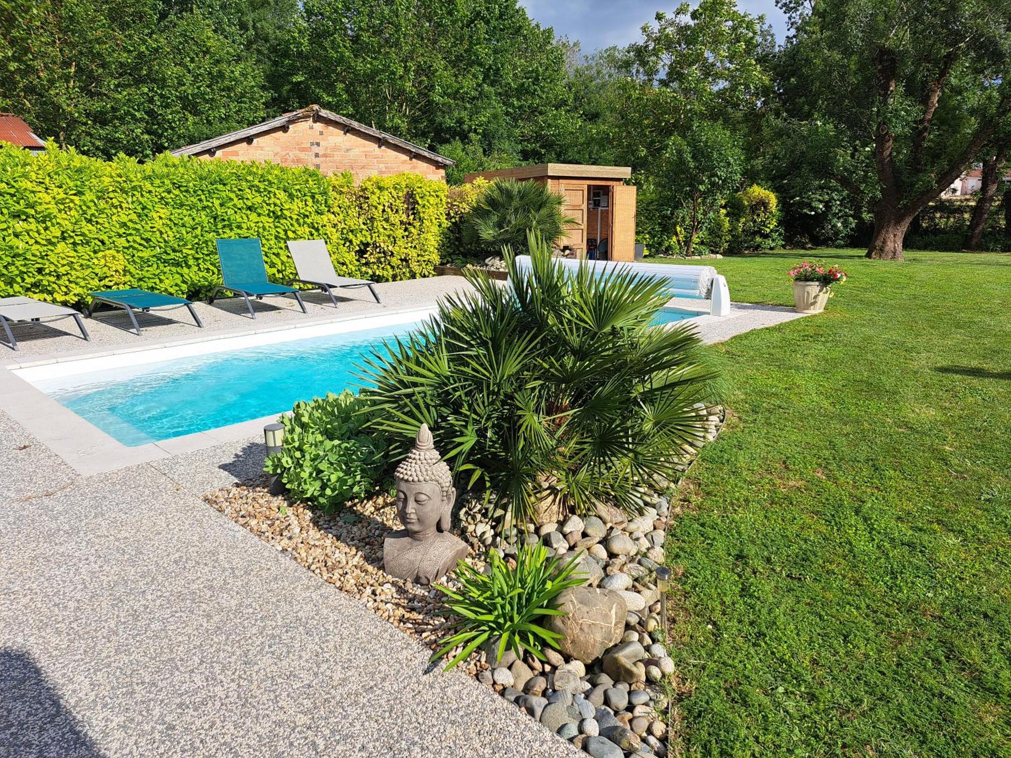 Chambre D Hote La Riviere 45M2 Jardin Et Piscine Aigrefeuille-dʼAunis 外观 照片